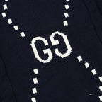 GUCCI Double G Knitted Polo Sweater