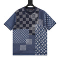 Louis Vuitton's new Damier patchwork knit short-sleeved shirt
