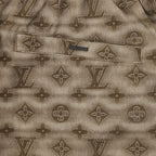Louis Vuitton Blurred Letter Print Shorts