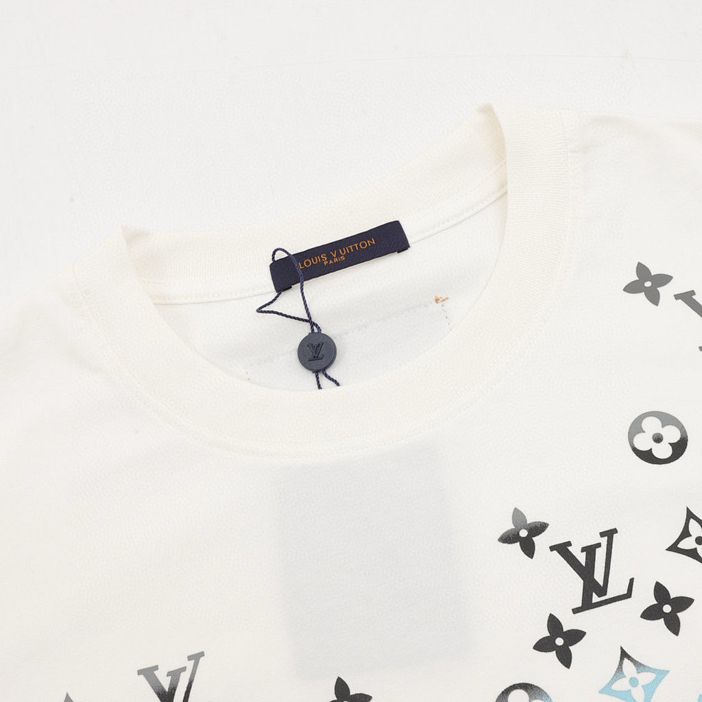 Louis Vuitton All-Over Monogram Gradient Digital Print T-Shirt