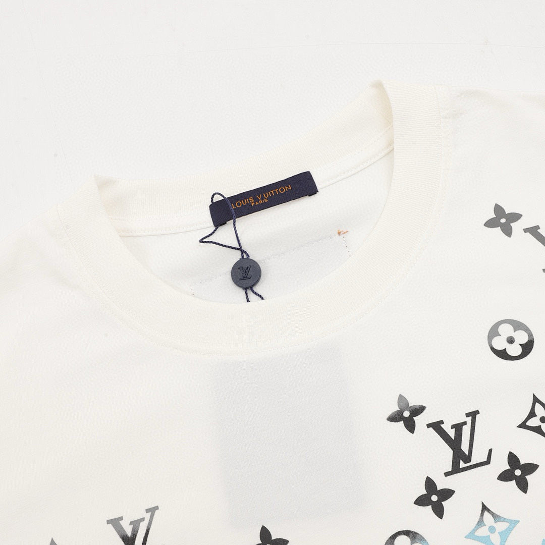 Louis Vuitton All-Over Monogram Gradient Digital Print T-Shirt