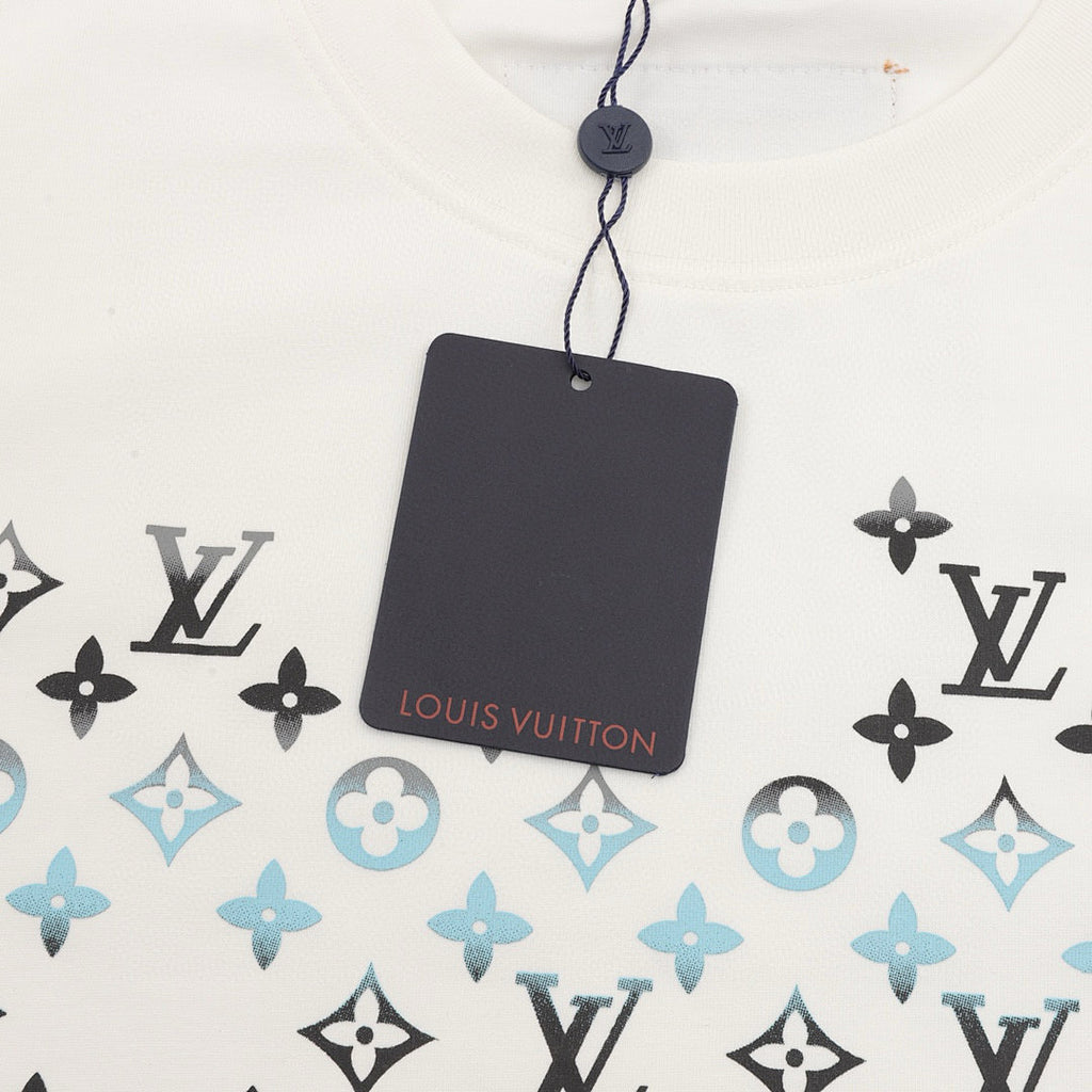 Louis Vuitton All-Over Monogram Gradient Digital Print T-Shirt