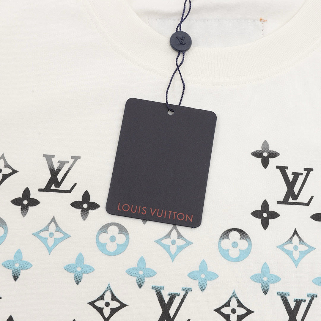 Louis Vuitton All-Over Monogram Gradient Digital Print T-Shirt
