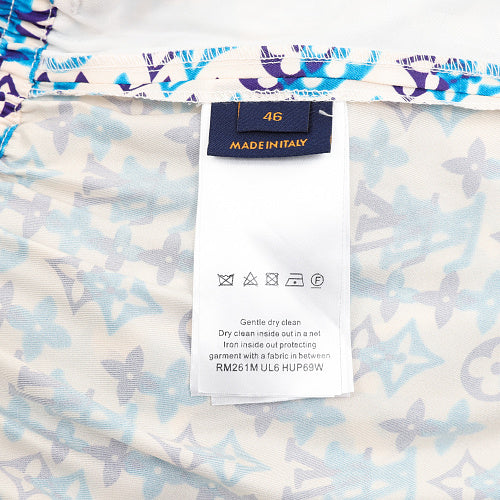 Louis Vuitton All-Over Monogram Print Shorts