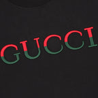 Gucci 3D Embroidered Web Short-Sleeve Top