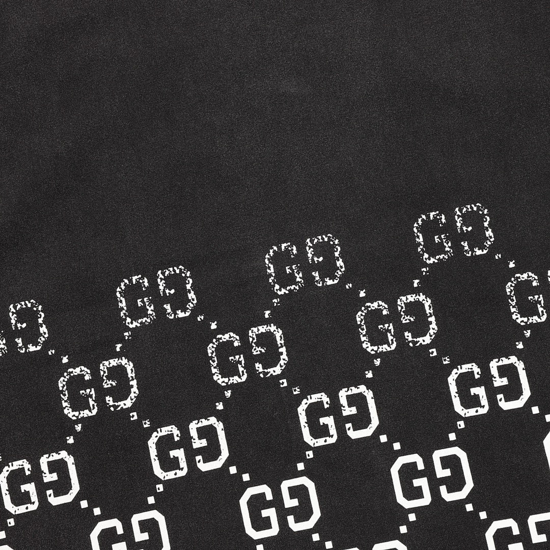 GUCCI Double GG Print Gradient T-Shirt