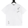Louis Vuitton Monogram-embroidered short-sleeve top