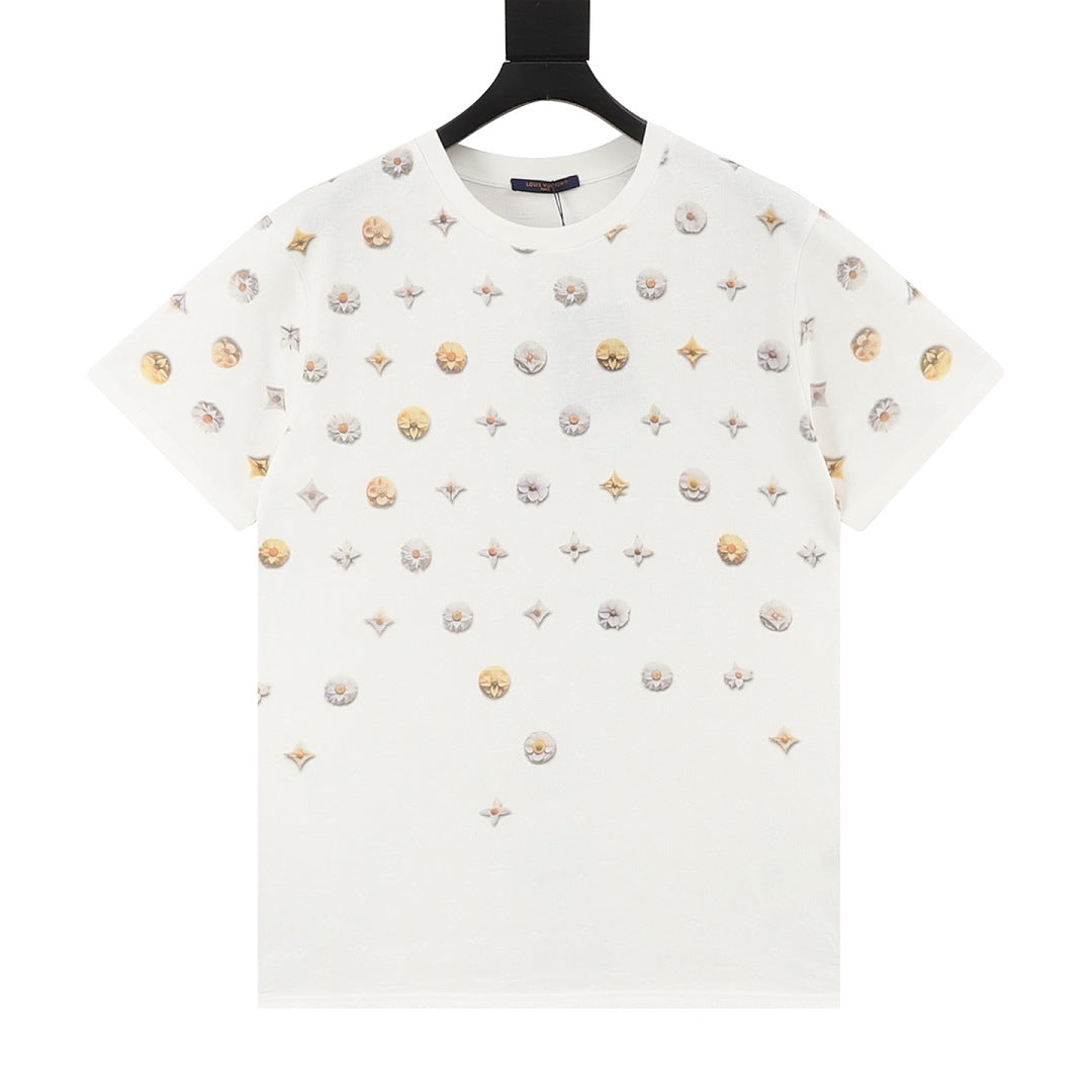 Louis Vuitton Daisy Print Short-Sleeve