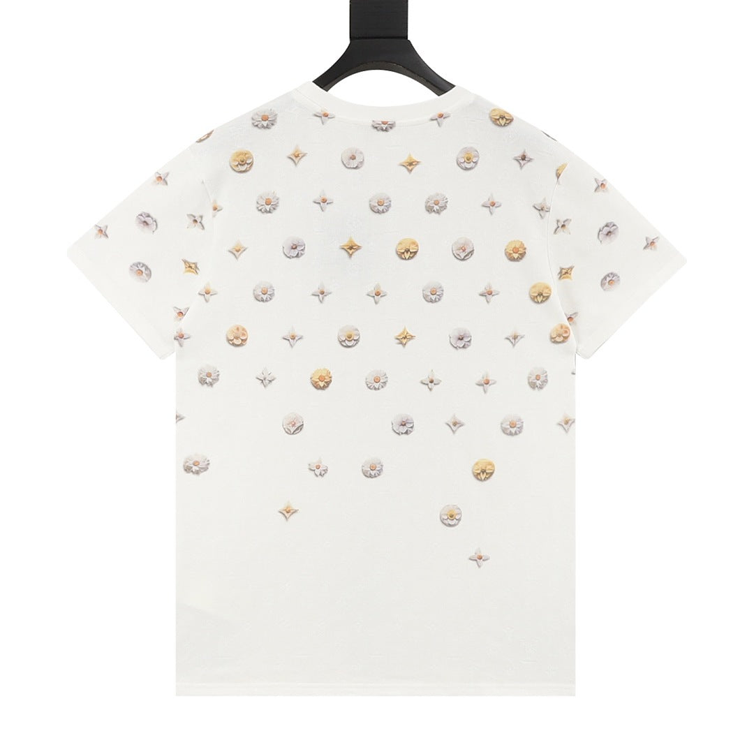 Louis Vuitton Daisy Print Short-Sleeve