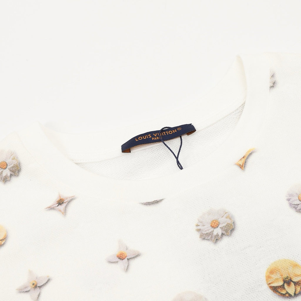 Louis Vuitton Daisy Print Short-Sleeve