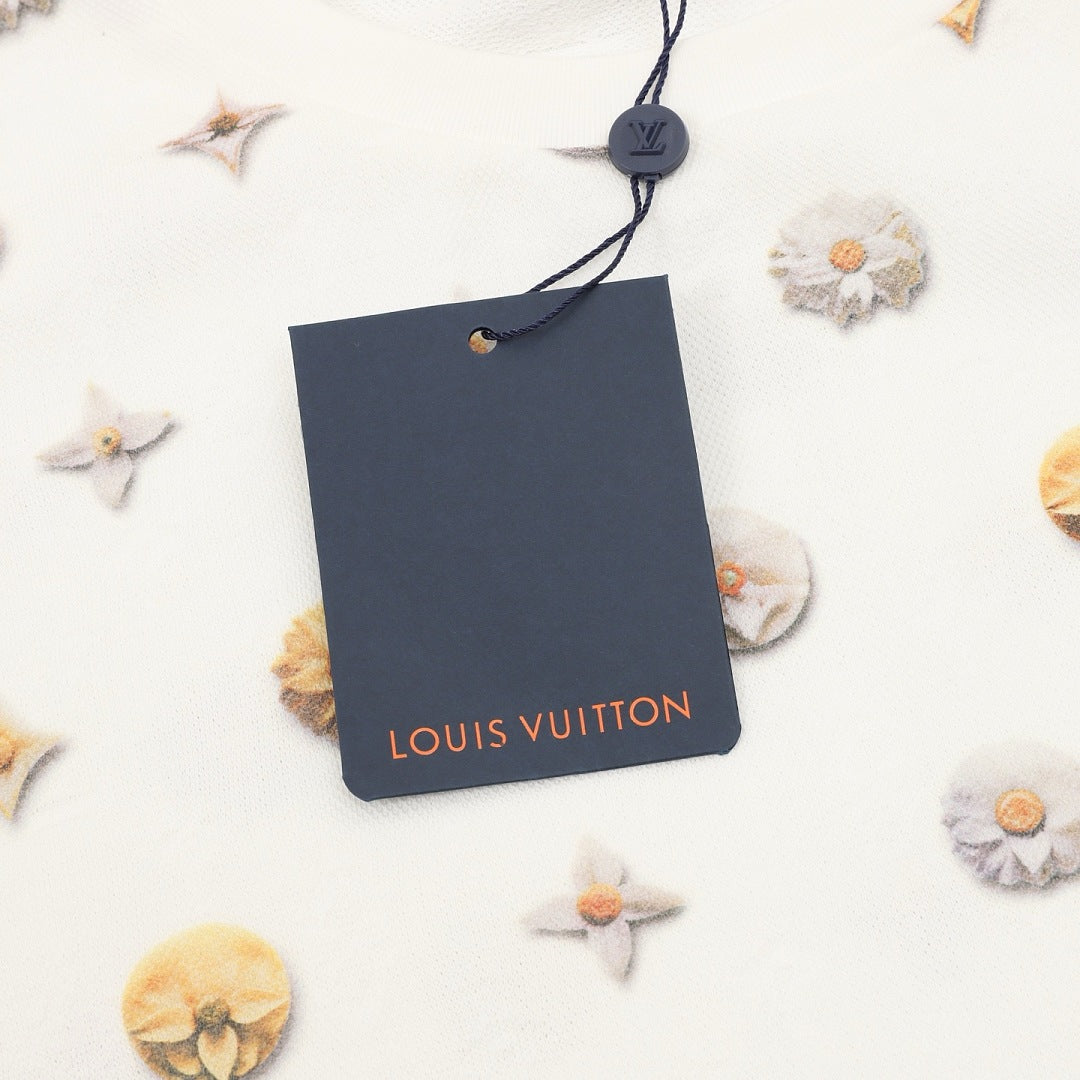 Louis Vuitton Daisy Print Short-Sleeve