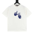 Louis Vuitton Short-Sleeved Knit Top with Gesture Motif
