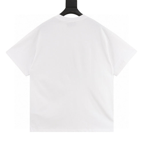 GUCCI 2026 New Arrival: Contrast-Color Heavyweight Embroidered T-Shirt