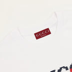 GUCCI 2026 New Arrival: Contrast-Color Heavyweight Embroidered T-Shirt