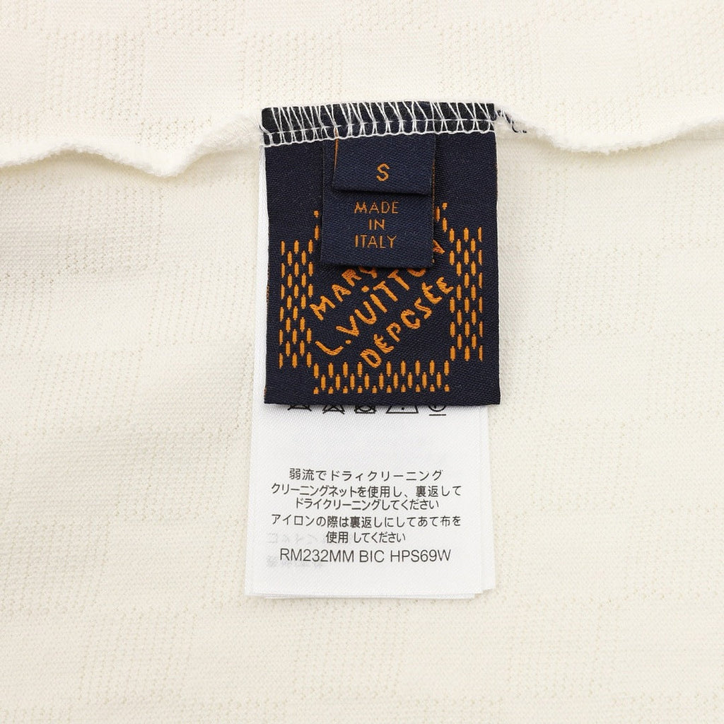 Louis Vuitton Damier-pattern polo shirt