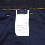 Louis Vuitton Denim Shorts with Leather Label