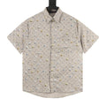 Louis Vuitton monogram daisy print all-over short-sleeved shirt