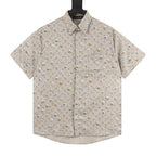 Louis Vuitton monogram daisy print all-over short-sleeved shirt