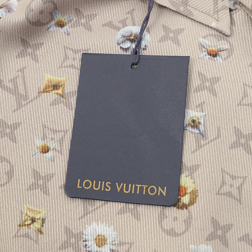 Louis Vuitton monogram daisy print all-over short-sleeved shirt