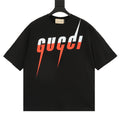 Gucci Lightning Logo Short-Sleeve T-Shirt
