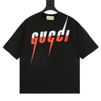 Gucci Lightning Logo Short-Sleeve T-Shirt