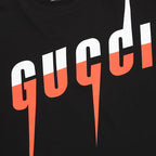 Gucci Lightning Logo Short-Sleeve T-Shirt