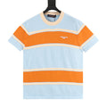 Louis Vuitton Striped Short-Sleeved T-Shirt with Embroidered Logo