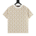 Louis Vuitton All-Over Monogram Jacquard Knit Short-Sleeve Top