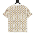 Louis Vuitton All-Over Monogram Jacquard Knit Short-Sleeve Top