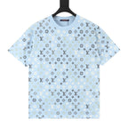 Louis Vuitton monogram gradient short-sleeved shirt