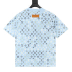 Louis Vuitton monogram gradient short-sleeved shirt