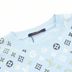 Louis Vuitton monogram gradient short-sleeved shirt