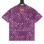 Louis Vuitton monogram gradient short-sleeved shirt