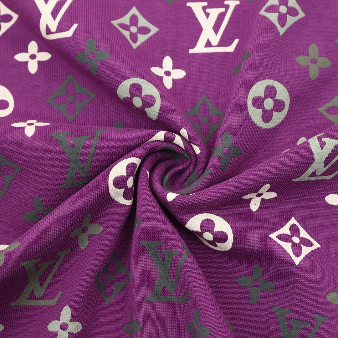 Louis Vuitton monogram gradient short-sleeved shirt