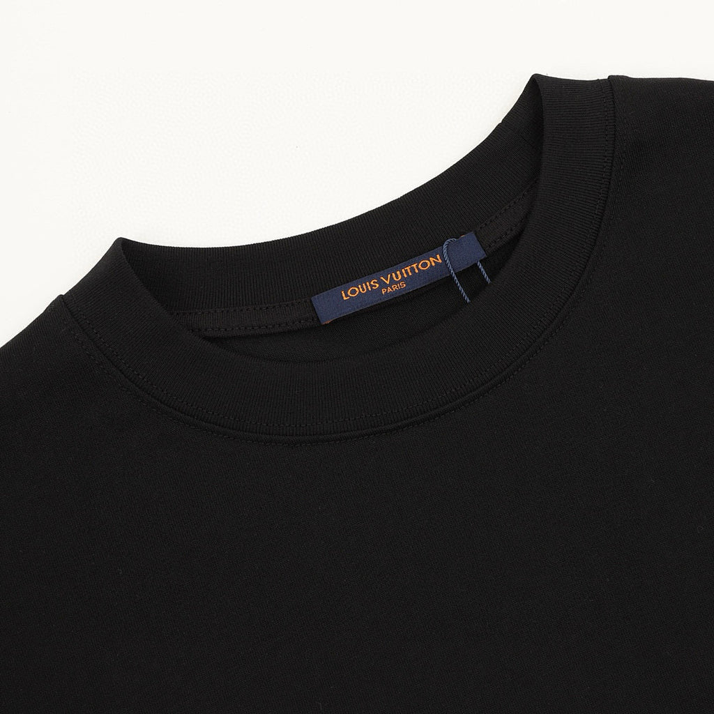 Louis Vuitton Tricolor Monogram Embroidered Short-Sleeve Shirt