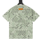 Louis Vuitton monogram gradient short-sleeved shirt