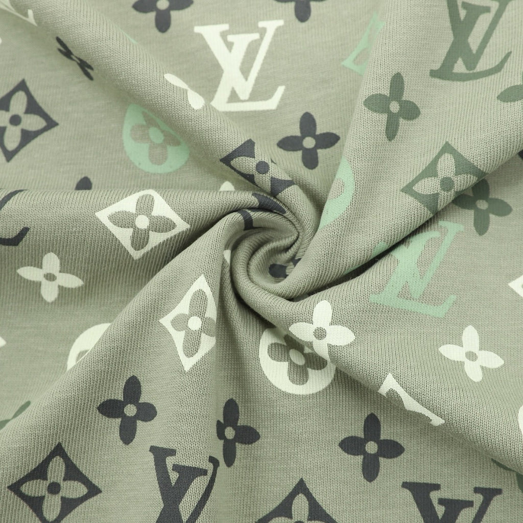 Louis Vuitton monogram gradient short-sleeved shirt