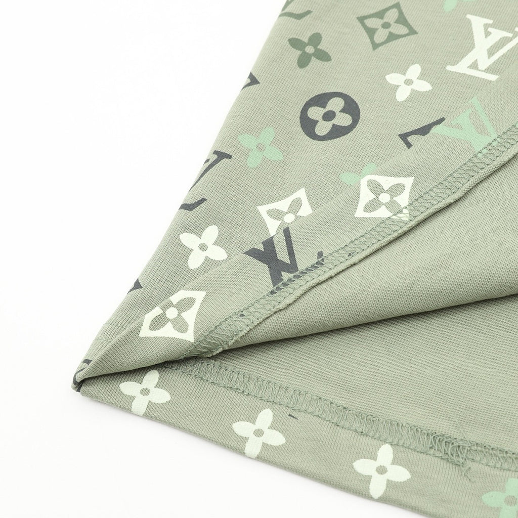 Louis Vuitton monogram gradient short-sleeved shirt