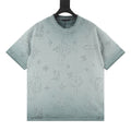Louis Vuitton Monogram Burnished Wash Distressed Short-Sleeve