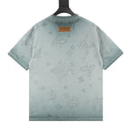Louis Vuitton Monogram Burnished Wash Distressed Short-Sleeve