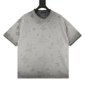 Louis Vuitton Monogram Burnished Wash Distressed Short-Sleeve