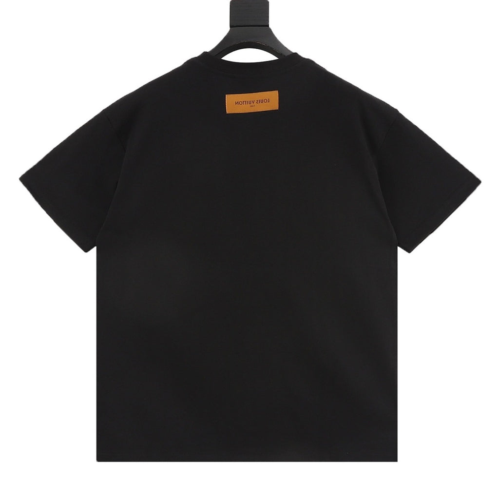 Louis Vuitton Pink-Toned Graffiti 3D T-Shirt