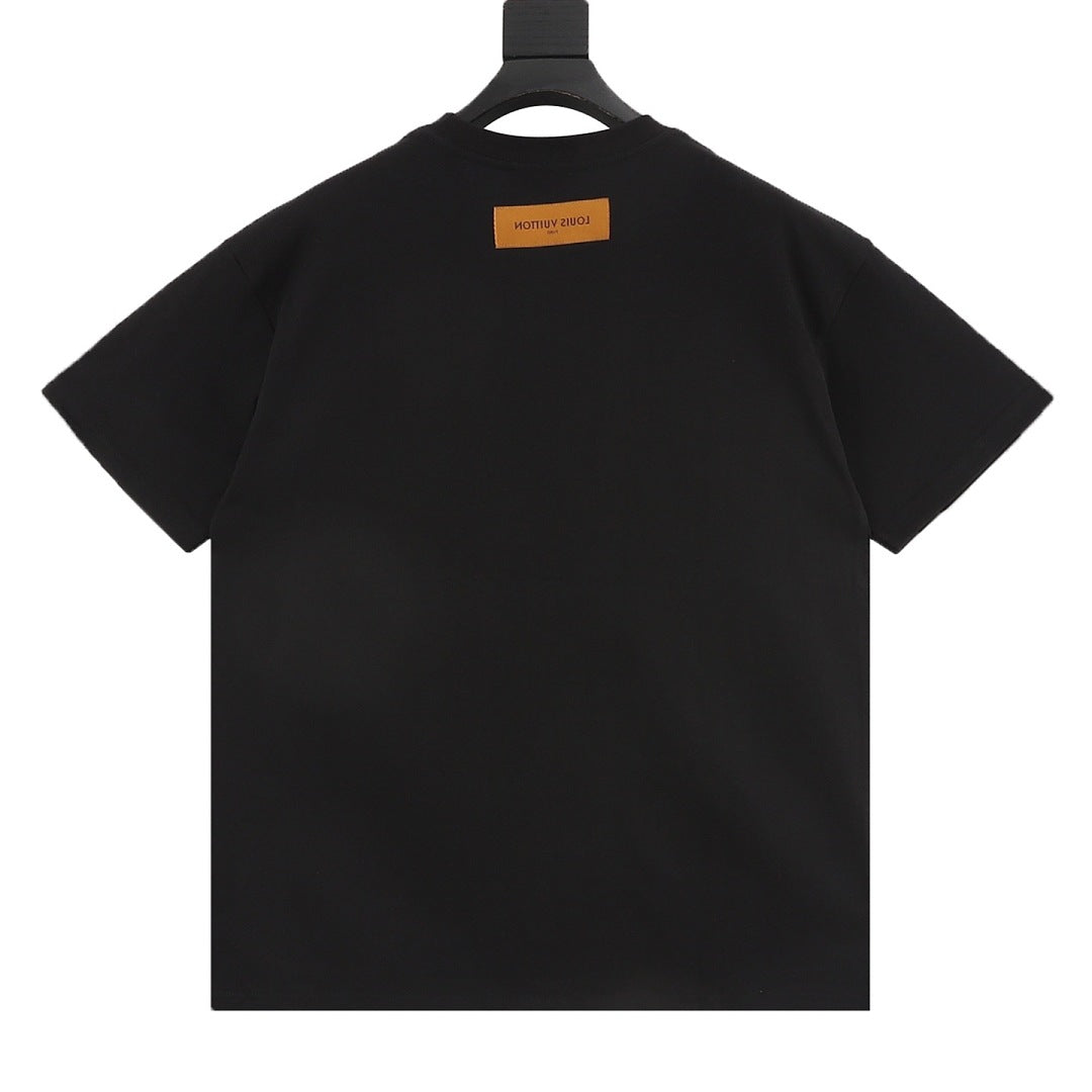 Louis Vuitton Pink-Toned Graffiti 3D T-Shirt