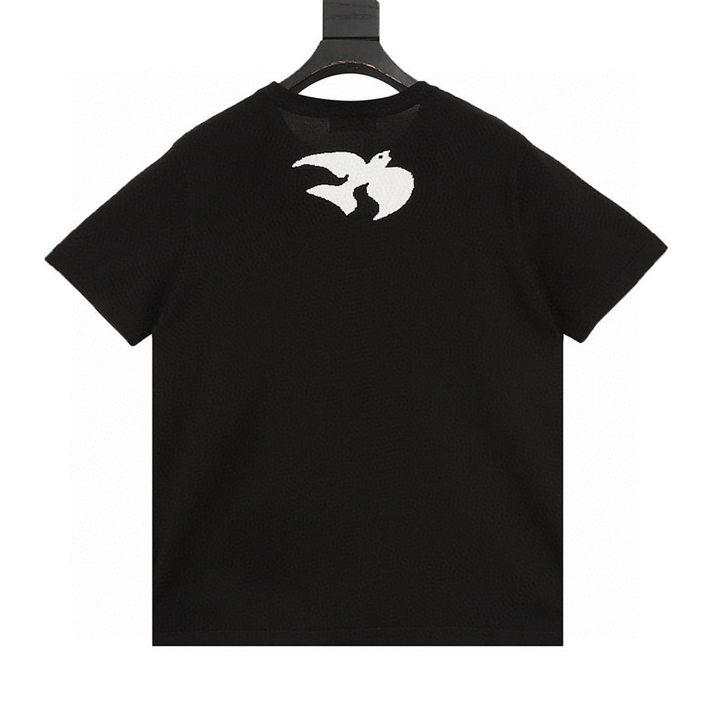 Louis Vuitton Double-Vision Letter Jacquard Knit T-Shirt