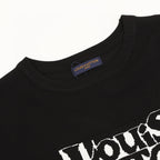 Louis Vuitton Double-Vision Letter Jacquard Knit T-Shirt