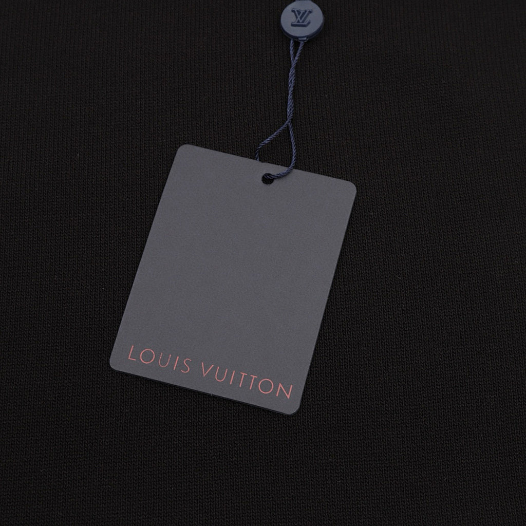 Louis Vuitton Double-Vision Letter Jacquard Knit T-Shirt