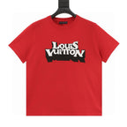 Louis Vuitton Double-Vision Letter Jacquard Knit T-Shirt