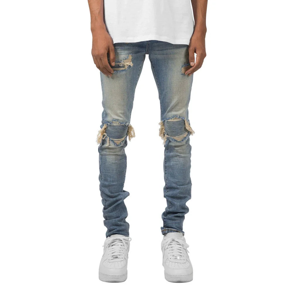American street fashion jeans