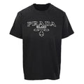 PRADA Cutout Letter Print T-Shirt