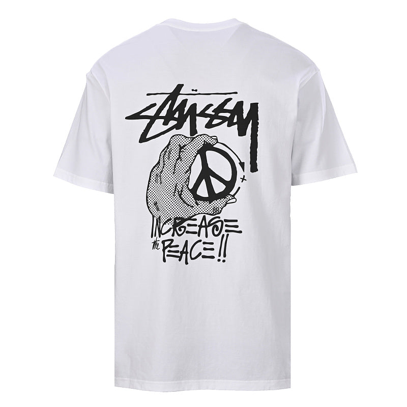 Stüssy Graphic Vintage-Style T-Shirt